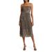 Lost + Wander Le Mysterieux Metallic Tiered Dress