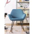 Fauteuil rocking chair scandinave en tissu