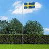 Bandiera della Svezia 90x150 cm - Vidaxl