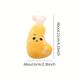 1/3pcs Food Design Pet Grinding Teeth Plush Toy Durable Chew Toy For Dog Interactive Supply