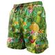 Herren-Shorts mit Flamingo-Print, Sommer-Hawaii-Shorts, Badehose, Kordelzug mit Netzfutter, elastischer Bund, Urlaub, Strandkleidung