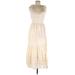 Christy Dawn Casual Dress: Ivory Dresses - New - Women's Size Large