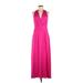 Banana Republic Factory Store Cocktail Dress - Maxi: Pink Dresses - New - Women's Size 8