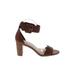 Vince Camuto Sandals: Brown Shoes - Women's Size 8