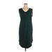 Universal Standard Casual Dress - Shift: Teal Solid Dresses - Women's Size 16