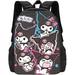 Kuromi Cartoon Backpack Laptop Backpack Black Shoulders Backpack For Travel Work Sports Daypackï¼ˆ Kkd4 ï¼‰