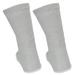 2024 Silver Fiber Conductive Ankle Pad Therapy Ankle Brace Sleeve for TENS Machine Electrotherapy (Gray)