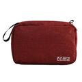 25*7*13cm Toiletry bag travel bag with hook waterproof cosmetic bag travel storage bagred