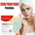 Mlqidk Star Pimple Patches for Face Hydrocolloid Acne Patches 3 Sizes 600 Count Cute Stars Spot Stickers Colorful Pimple Patches