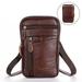 Crossbody Cell Phone Bag Leather Belt Bag Purse Pouch with Belt Clip Phone Holster Case Fit for iPhone Samsung