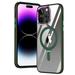For iPhone 15 Pro Max Clear MagSafe Case Magnetic Ring Stand Slim Cover