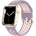 Yepband Sport Bands Compatible with Apple Watch Band iWatch Bands 49mm 45mm 44mm 42mm 41mm 40mm 38mm Women Men Adjustable Soft Silicone Sport Band for iWatch Series 9 8 7 6 5 4 3 2 1 SE Ultra