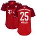 Women's adidas Thomas Müller Red Bayern Munich 2021/22 Home Replica Player Jersey