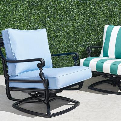 Outdoor Deluxe Deep Seating Cushion Sets - Quick Dry, Dove, 26"W x 30"D - Frontgate