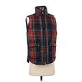 J.Crew Vest: Red Jackets & Outerwear - Women's Size Small