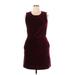 Gap Cocktail Dress - Sheath: Burgundy Dresses - Women's Size 14 Tall