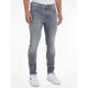 Slim-fit-Jeans TOMMY JEANS "AUSTIN SLIM" Gr. 31, Länge 32, schwarz (denim black1) Herren Jeans Slim Fit
