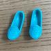 Disney Toys | Disney Princess Royal Shimmer Merida Doll Brave Teal Blue Replacement Shoes | Color: Blue | Size: 1.5"
