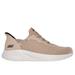 Skechers Men's Slip-ins: BOBS Sport Squad Chaos Sneaker | Size 8.0 | Tan | Textile/Synthetic | Vegan | Machine Washable