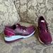 Michael Kors Shoes | Michael Kors Liv Trainer Snake Print Burgundy Sneakers Women Suze 9.5 M | Color: Gold/Pink | Size: 9.5