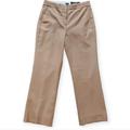 J. Crew Pants & Jumpsuits | J Crew Tan Italian Nova Fides Perfecting Pockets Slack Trouser Cable | Color: Tan | Size: 8