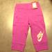 Nike Bottoms | Nwt Little Girl’s Nike Sweat Pants - Size 6 | Color: Pink | Size: Various