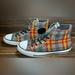 Converse Shoes | Converse Woolrich Plaid Women’s Size 8 Mens Size 6 Shoes Grey Yellow Red | Color: Gray/Yellow | Size: 8