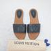 Louis Vuitton Shoes | Louis Vuitton Black Lv Slide Sandal | Color: Black | Size: 8
