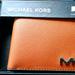 Michael Kors Accessories | Michael Kors Leather, Slim Billfold Wallet | Color: Tan | Size: Os