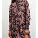 Anthropologie Dresses | Anthropologie Cady Tiered Long Sleeve Tunic Dress | Color: Black/Purple | Size: 1x