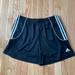 Adidas Shorts | Adidas Shorts Womens Large Black White Outdoors Athletic Lightweight Gym Ladies | Color: Black/White | Size: L