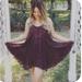 Free People Dresses | Free People Intimately Free People Feminine & Romantic Lace Embellished Dress | Color: Purple | Size: M