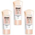 Dream Satin BB Complexion Perfecting Cream SPF30 Clear/light, set of 3 (3 x 30 ml)
