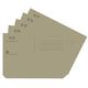 A4 Kraft Document Wallet Half Flap 250gsm Manilla Brown Cardboard Filling Folders 100% Recycled & Eco-Friendly A4 Foolscap Document Organiser Storage Folders for Home, School and Office (120 Folder)