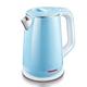 2 L Electric Tea Kettle, Electric Kettle 1500 W Fast Boil Kettle, Auto Shut-Off & Boil Dry Protection,Large Spout Retro Kettle for Easy Filling and Pouring, Automatic Shut-Off, Cordless,Blu Full moon