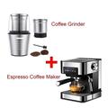 For Espresso Cappuccino Latte and Mocha 20 Bar Espresso Coffee Maker Machine with Milk Frother Wand Coffee Machines (Color : CM6863 N BCG300, Size : AU)