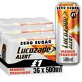 Lucozade Zero Sugar Mango (36x500ml) - Sugar Free Energy Drinks RRP Price Marked