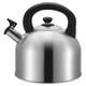 Stove Top Kettle Tea Kettle Stovetop 304 Stainless Steel Whistling Tea Kettle Teapot for Stove Top 4 litres Whistling Kettle with Anti-Scald Handle Whistling Tea Kettle (Color : A, Size : 4L)