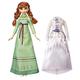 Disney Frozen Arendelle Fashions Anna Fashion Doll With 2 Outfits, Green Nightgown and White Dress Inspired by Disney's Frozen 2 Movie - Toy For Kids 3 Years Old And Up