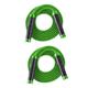 Toddmomy 2pcs Fitness Rope Jump Rope Pvc Solid Cable Workout Rope Ropes Gym Equipment Fitness Equipment Jumprope for Fitness Adjustable Skipping Rope Fat Burning Sporting Goods