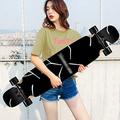 Complete Pro 47" Skateboard 9 Layers Maple Longboard Double Kick Concave Standard Skateboards Adult Tricks Skateboard For Beginner Birthday Gift