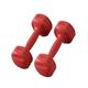 Dumbbells Dumbbells For Men And Women Fitness Home Equipment Yoga Women's Arm Training Rubber-coated Men's Dumbbells Dumbbell Set (Color : Red, Size : 4KG)