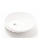 GaRcan Bathroom Vessel Sink Bathroom Vessel Sink Oval Above Counter White Porcelain Ceramic Bowl Basin, No Overflow Hole, Ceramic Sink Only Bathroom Sink