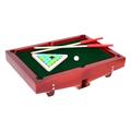 Amagogo Pool Table Set Indoor Game Toy Racking Triangle Leisure Home Office Small Tabletop Billiards Desktop Snooker for Boys Girls