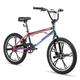 Hiland 20 Inch 5 Spoke Kids BMX Bike for Boys Girls Ages 7-13, 360 Degree Rotor Freestyle, 4 Pegs Single Speed Kid’s BMX Bicycle, Rainbow
