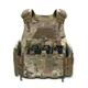 SKLL Tactical Vest MOLLE Lightweight Multifunction Detachable Quick-release Tactical Vest Military Combat Vest Outdoor Airsoft Vest Plate Carrier for Military Fans Paintball Game