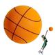 YIWONFU Silent Basketball, 2023 Newest Foam Basketball Indoor Training Ball,san hao (7IN, Orange)