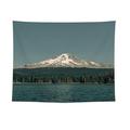 Zweig Tapestry Wall Hanging Lake Snow Mountain Wall Tapestry For Bedroom,Tapestries Wall Hanging,For Room Dorm Decor,Wall Art Hanging Tapestries 95X73Cm