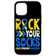 Hülle für iPhone 14 Pro World Down Syndrome Awareness Rock Your Socks Herren Damen Kinder