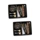 GALPADA 2pcs Set Leather Shoe Care Kit Shoe Cream Suede Cleaning Kit Shoe Oil Shoe Cleaner Brush Boot Cleaning Kit Nursing Kit Soft Suite Shoes Cleaning Brush Tool Colorless Shoe Polish